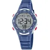 Image de Montre enfant - CALYPSO - Calypso bleu marine - Bracelet silicone - Boîtier rond - Affichage analogique