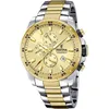 Image de Montre - FESTINA - Chrono Acier Bicolore - Étanche 100m - Verre Minéral - 45mm