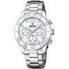 Image de Montre - FESTINA - Femme - Acier - Chrono - Nacré avec oxydes de zirconium