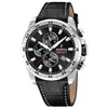 Image de Montre - FESTINA - Montre Festina chrono cuir noir - Cuir - Étanchéité 10 Atm - Quartz