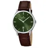 Image de Montre homme Festina Classic F16745/6 - cadran vert bracelet cuir boîtier acier 39 mm