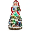 Image de Décoration Père Noël 25 X 25 X 51 Cm Résine (25 X 51 X 25 Cm)