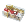 Image de Arditex Wd13423 Décoration De Noël Boules De Décoration De Noël Polyéthylène Or, Multicolore 6 Pièce(s)