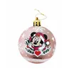 Image de Boule de Noël - Minnie Mouse - Lucky - Lot de 10 - Rose - Plastique - Ø 6 cm