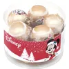 Image de Boules de sapin de Noël - DISNEY - Minnie - Lot de 10 - Diamètre 6cm - Plastique - Décorées à la main