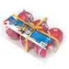 Image de Arditex Pw14024 Décoration De Noël Boules De Décoration De Noël Polyéthylène Multicolore, Rouge 6 Pièce(s)