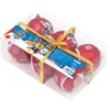 Image de ARDITEX PW14024 Lot de 6 boules de sapin de Noël diamètre 8cm de NICKELODEON-Paw Patrol