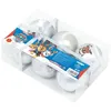 Image de Boules de sapin de Noël - NICKELODEON-Paw Patrol - Lot de 6 - Diamètre 8cm - Plastique - Effet neige