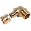 Image de Raccord PER à glissement 12 mm coudé 90° Mâle 3/8 (12x17)
