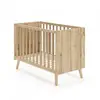 Image de Lit Micuna Martha 120x60 125x65x88 Chêne Bois Massif