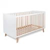 Image de Lit Big Trevi 140x70 Blanc/bois