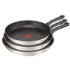 Image de Poêle - Tefal - Daily Cook - Set de 3 - Revêtement titane antiadhésif - Compatible induction