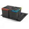 Image de Kit De Poubelles À Base Recycle Pour Tiroir De Module 600 Mm 12 L, 6 L, 6l