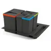 Image de Kit De Poubelles À Base Recycle Pour Tiroir De Module 600 Mm 15l, 7l, 7l