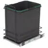 Image de Poubelle De Recyclage Pour Montage Inférieur Et Extraction Manuelle Pour Meuble De Cuisine Recycle 1x35 Litres ...