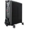Image de Black+DeckerBXRA2300E- Radiateur à bain de 2300W et 11 éléments de 140mm Thermostat réglable et deux puissances Noir