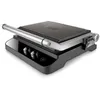 Image de Grill électrique portable 2 en 1 BLACK+DECKER BXGR2000E - Ouverture 180º - Plaques de 29x26 cm - 2000W
