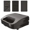 Image de Croque Gaufre Grill 750w Acier Inox Anti Trace Titane Black & Decker - Bxsa754e