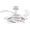 Image de Ventilateur Plafonnier Bel-air-home Atlas 80w Led 4 Lames Rétractables
