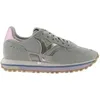 Image de Baskets femme Victoria Nova - Jade - Cuir - Semelle multicolore - Lacets