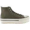 Image de Baskets montantes femme Victoria Tribu Sierra - double faux cuir - kaki - 36