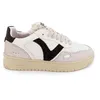 Image de Baskets style rétro pour adulte - VICTORIA - 1257124 Noir - Lacets - Homme - Plat - Synthétique