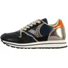 Image de Baskets - VICTORIA - Cometa Nylon - Noir/Argenté - Lacets - Confortables et Tendance
