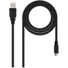 Image de Câble Usb 2.0 A Vers Micro Usb B Nanocable 10.01.0501 (1,8 M) Noir