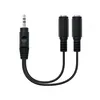 Image de Câble Audio Jack (3,5 Mm) Coupleur Nanocable 10.24.1200 15 Cm Noir