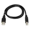 Image de Câble Usb 2.0 A Vers Usb B Nanocable 10.01.0105-bk Noir (4,5 M)