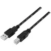 Image de Nanocable 10.01.0102-BK 1 m USB A USB B 2.0 Mâle-Mâle Noir