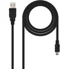 Image de Câble Usb 2.0 A Vers Mini Usb B Nanocable 10.01.0403 3 M Noir