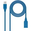 Image de Câble Rallonge À Usb Nanocable 10.01.0902-bl 2 M