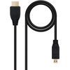 Image de Nanocable 10.15.3502 Câble Hdmi 1,8 M Hdmi Type A (standard) Hdmi Type D (micro) Noir