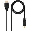 Image de Nanocable Hdmi, 0.8m Câble Hdmi 0,8 M Hdmi Type A (standard) Hdmi Type D (micro) Noir