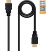 Image de Nanocable Hdmi V2.0, 0.5m Câble Hdmi 0,5 M Hdmi Type A (standard) Noir