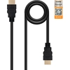 Image de Nanocable Hdmi V2.0, 2m Câble Hdmi Hdmi Type A (standard) Noir