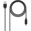 Image de NanoCable 10.01.2100 - Câble 3A USB 2.0 vers USB-C mâle-mâle Noir 0.5mts