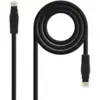 Image de Nanocable Cable De Red Latiguillo Rj45 Lszh Cat.6a Utp Awg24 Negro 2.0m