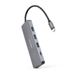 Image de Nanocable 10.16.4409 Hub & Concentrateur Usb 3.2 Gen 1 (3.1 Gen 1) Type-c 5 Mbit/s Gris