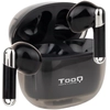 Image de Tooq Onyx Casque Sans Fil Ecouteurs Appels/musique Bluetooth Noir, Chrome