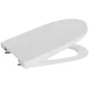 Image de Abattant WC comptact rond ROCA Ona blanc mat