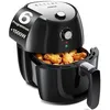 Image de Aigostar Air Fryer Friteuse Sans Huile 6 Programmes de Cuisson Format Compact 3.5L Friteuse à airRéglable 80-200°C 1500 WNoire