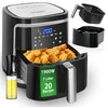 Image de Aigostar Cube-Friteuse Air sans Huile de 7L 1900W. 7 PrprogrammesMode Manuel et Fonction Maintien au Chaud. Panneau Tactile LED