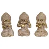 Image de Signes Grimalt - Bouddha 3 Uni. Dorado de Resin