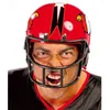 Image de Casque joueur football rouge adulte