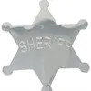 Image de ÉTOILE SHÉRIF MÉTAL Gris Argent