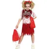 Image de Déguisement Capitaine Cheerleader zombie fille - FIESTAS GUIRCA S.L. - 5 ans - Noir