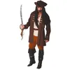 Image de DÉGUISEMENT CAPITAINE FLIBUSTIER PIRATE HOMME L Marron Chocolat