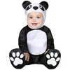 Image de Déguisement bébé - ANIMAUX - Panda - Noir - Intérieur - Mixte